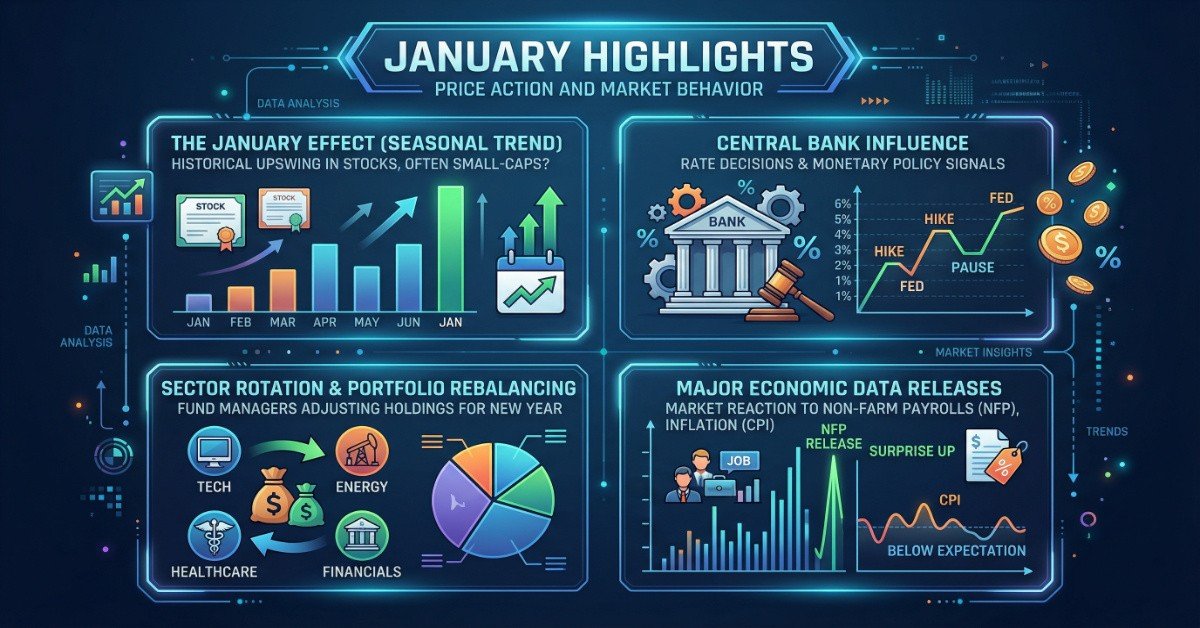 Price Action and Market Behavior – January Highlights