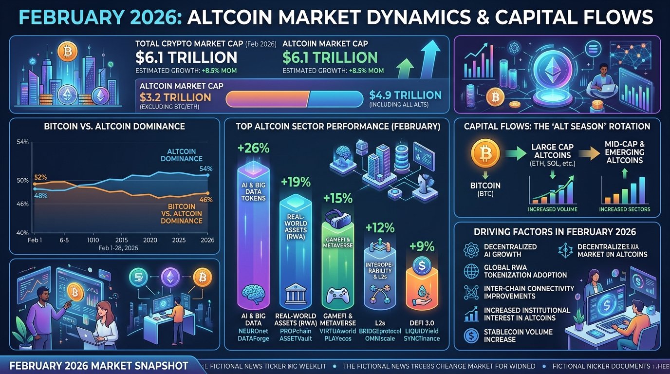 Altcoins and Market Cap Dynamics in February 2026