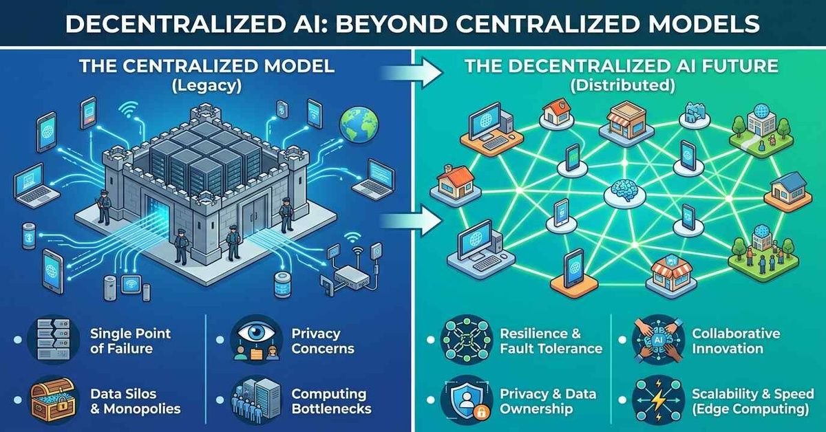 Decentralized AI: Beyond Centralized Models