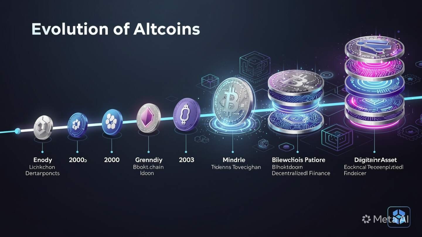 Evolution of Altcoins Over the Years