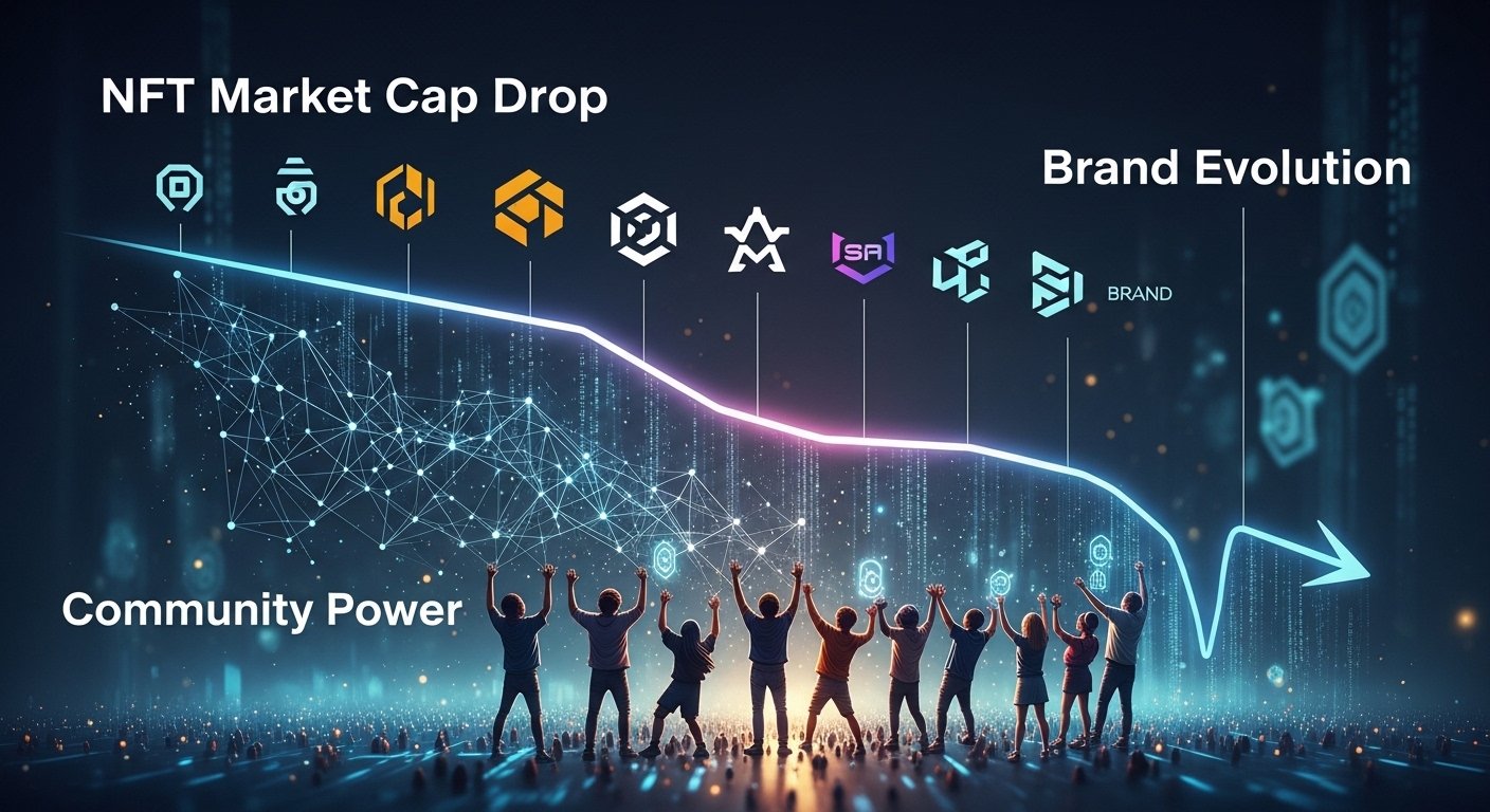 NFT market cap drops Community Power and Brand Evolution