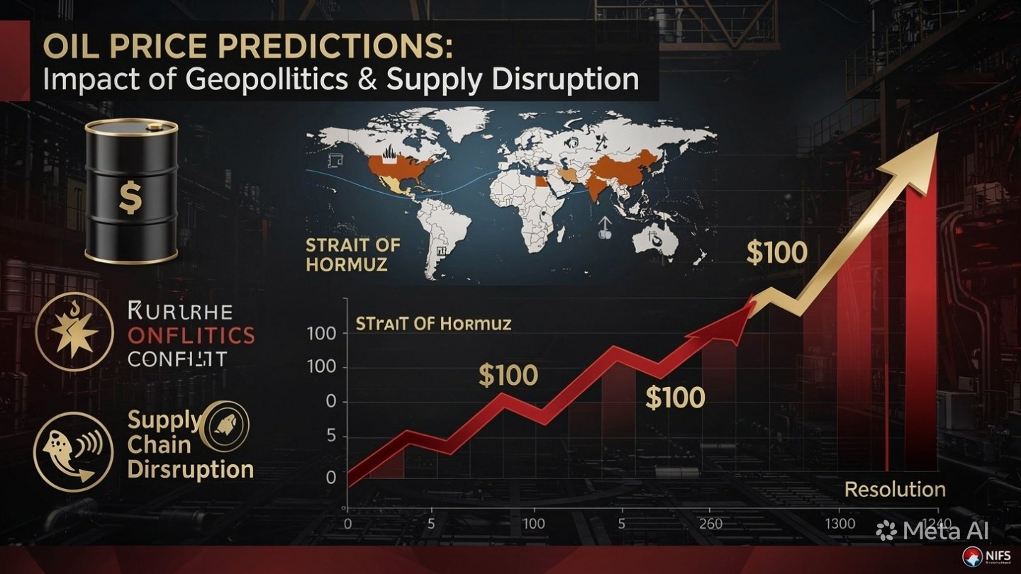 Oil Price Predictions — Impact of Geopolitics & Supply Disruption