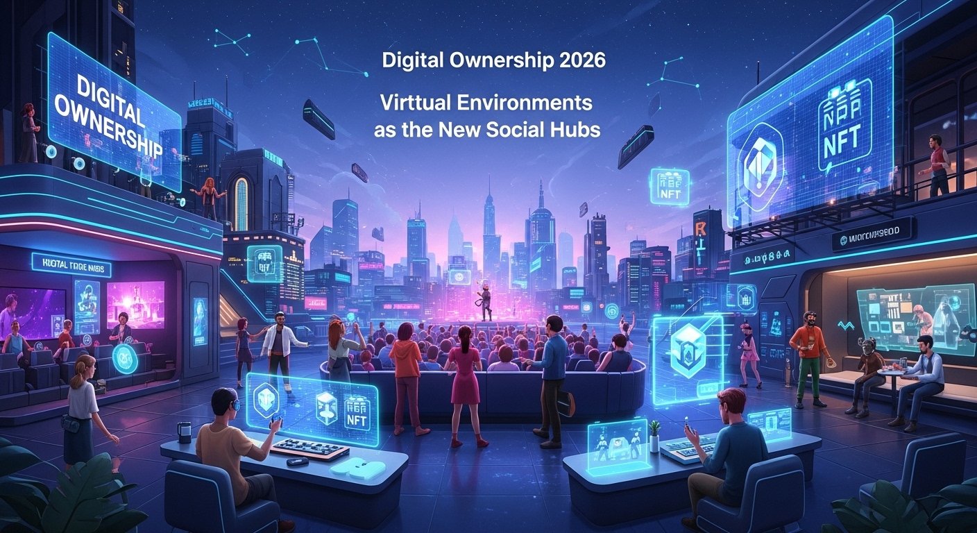 Digital Ownership 2026 Virtual Environments as the New Social Hubs 