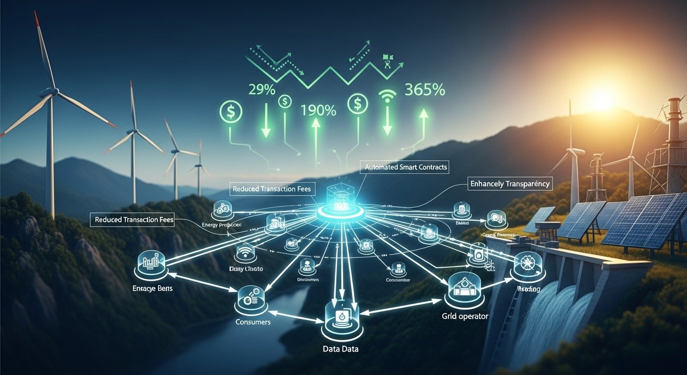 How Blockchain Reduces Costs in Renewable Energy