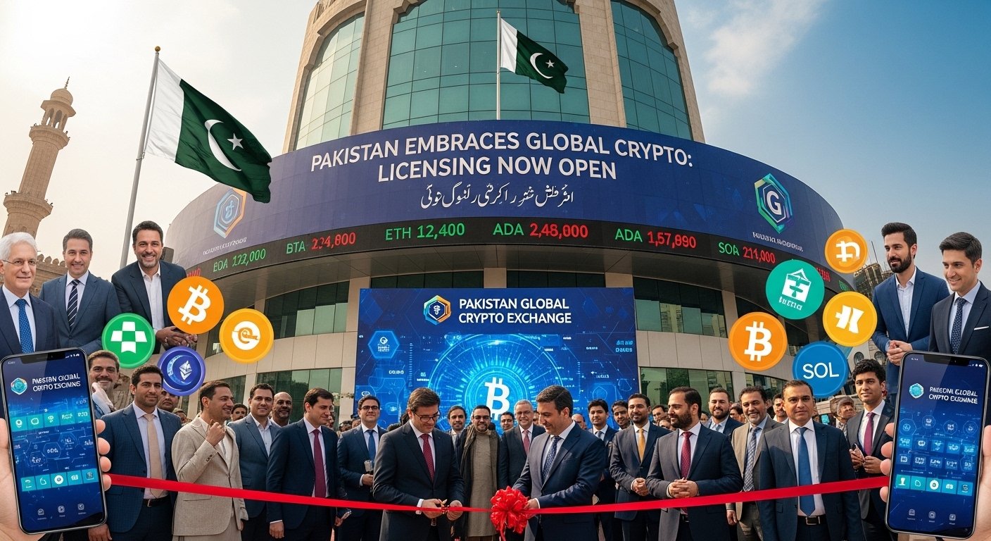 Pakistan Opens Crypto Licensing to Global