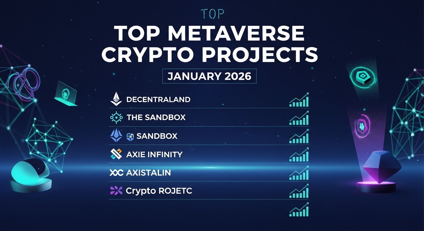 Top Metaverse Crypto Projects January 2026