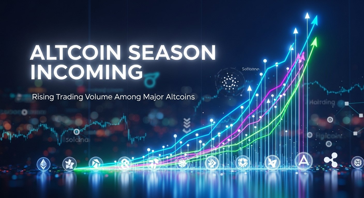 altcoin season incoming  Rising Trading Volume Among Major Altcoins
